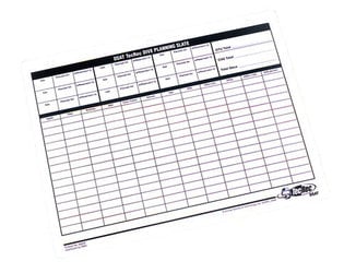 PADI TecRec Planning Slate
