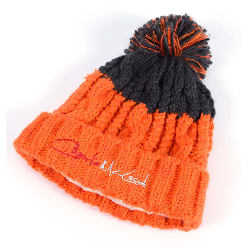 Charlie McLeod Chunky Knit Beanie Hat Charlie McLeod Chunky Knit Beanie Hat