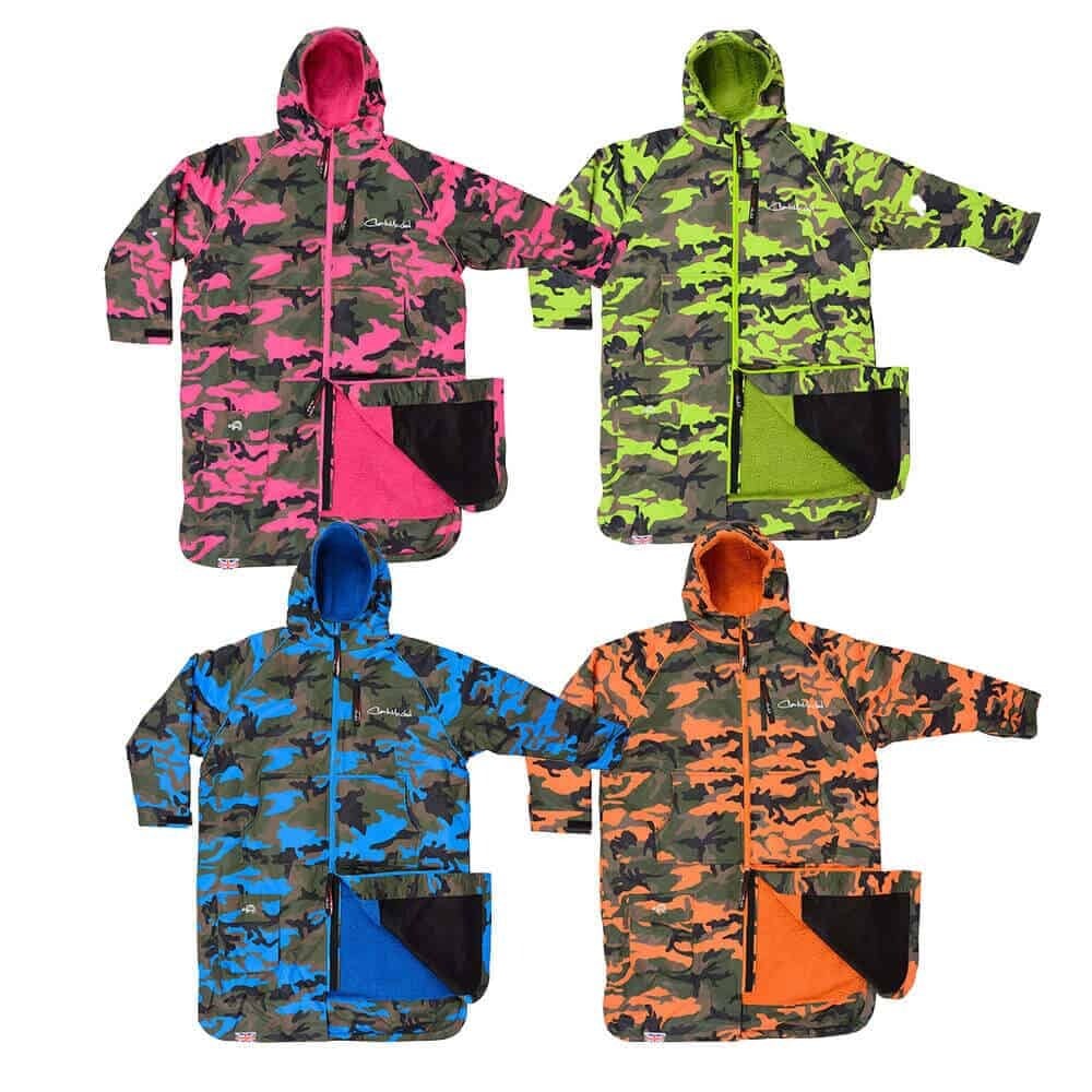 Charlie Mcleod ECO Long Sleeve Changing Robe - Camouflage