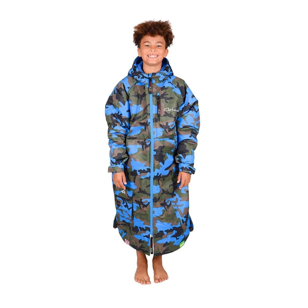 Charlie Mcleod Kids ECO Long Sleeve Changing Robe - Camouflage Charlie Mcleod Kids ECO Long Sleeve Changing Robe - Camouflage