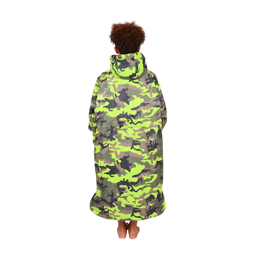 Charlie Mcleod Kids ECO Long Sleeve Changing Robe - Camouflage Charlie Mcleod Kids ECO Long Sleeve Changing Robe - Camouflage