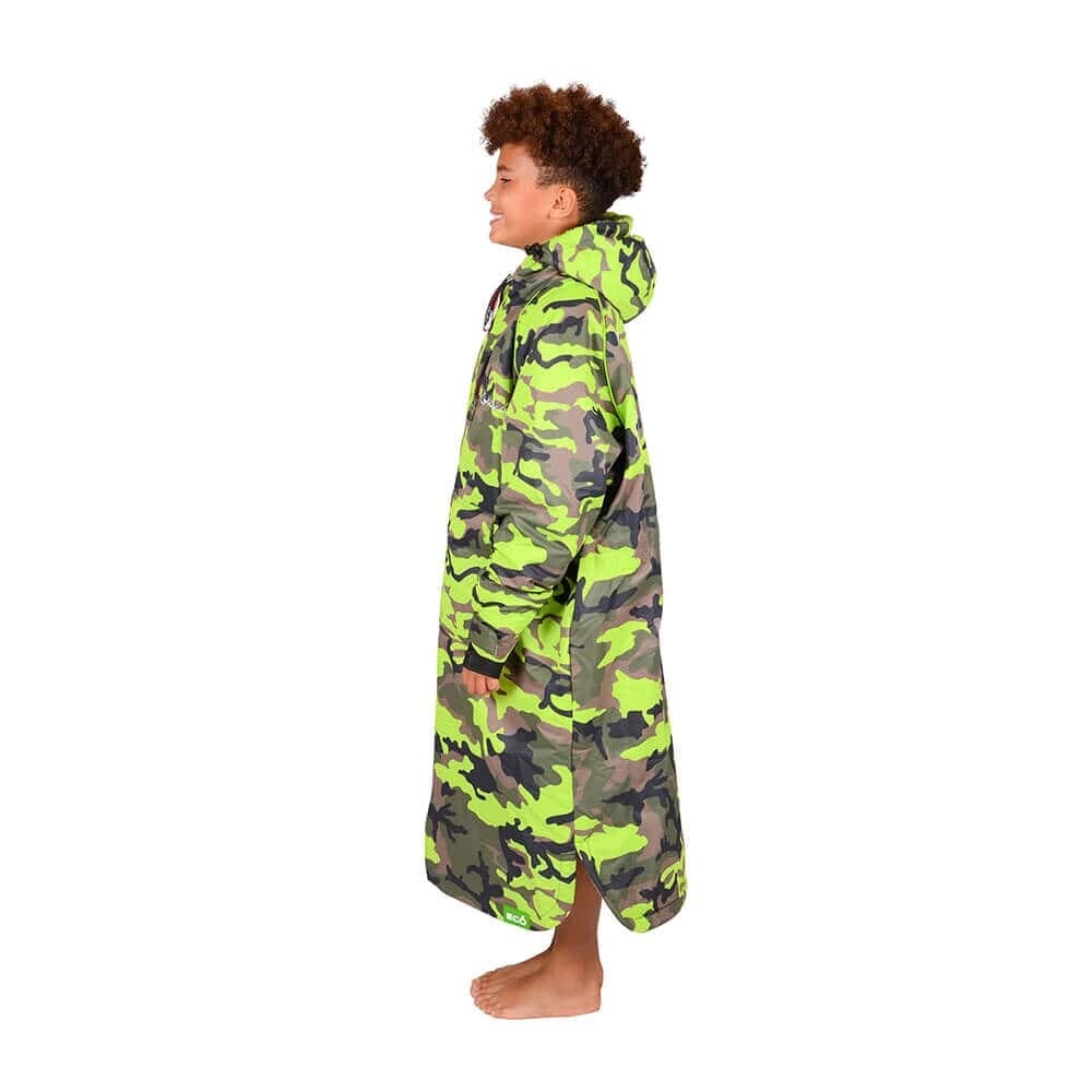 Charlie Mcleod Kids ECO Long Sleeve Changing Robe - Camouflage Charlie Mcleod Kids ECO Long Sleeve Changing Robe - Camouflage