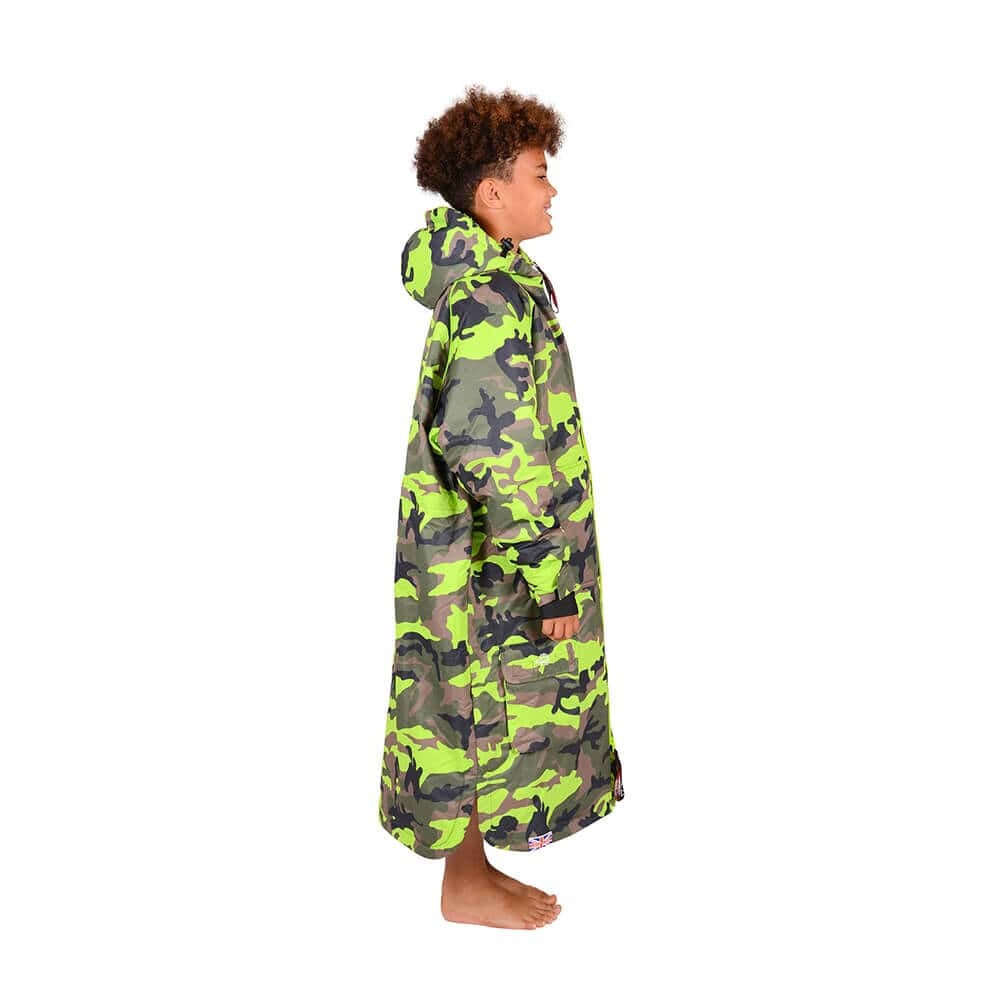 Charlie Mcleod Kids ECO Long Sleeve Changing Robe - Camouflage Charlie Mcleod Kids ECO Long Sleeve Changing Robe - Camouflage