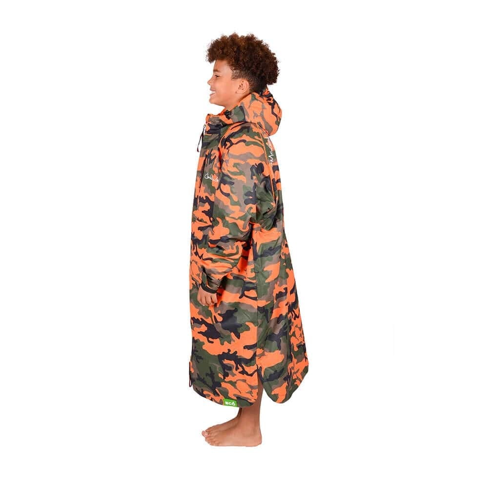 Charlie Mcleod Kids ECO Long Sleeve Changing Robe - Camouflage Charlie Mcleod Kids ECO Long Sleeve Changing Robe - Camouflage