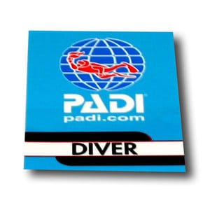 Decal - PADI Diver Vinyl Decal - PADI Diver Vinyl
