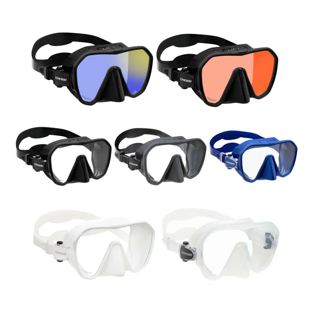 Cressi Z2 Frameless Dive Mask