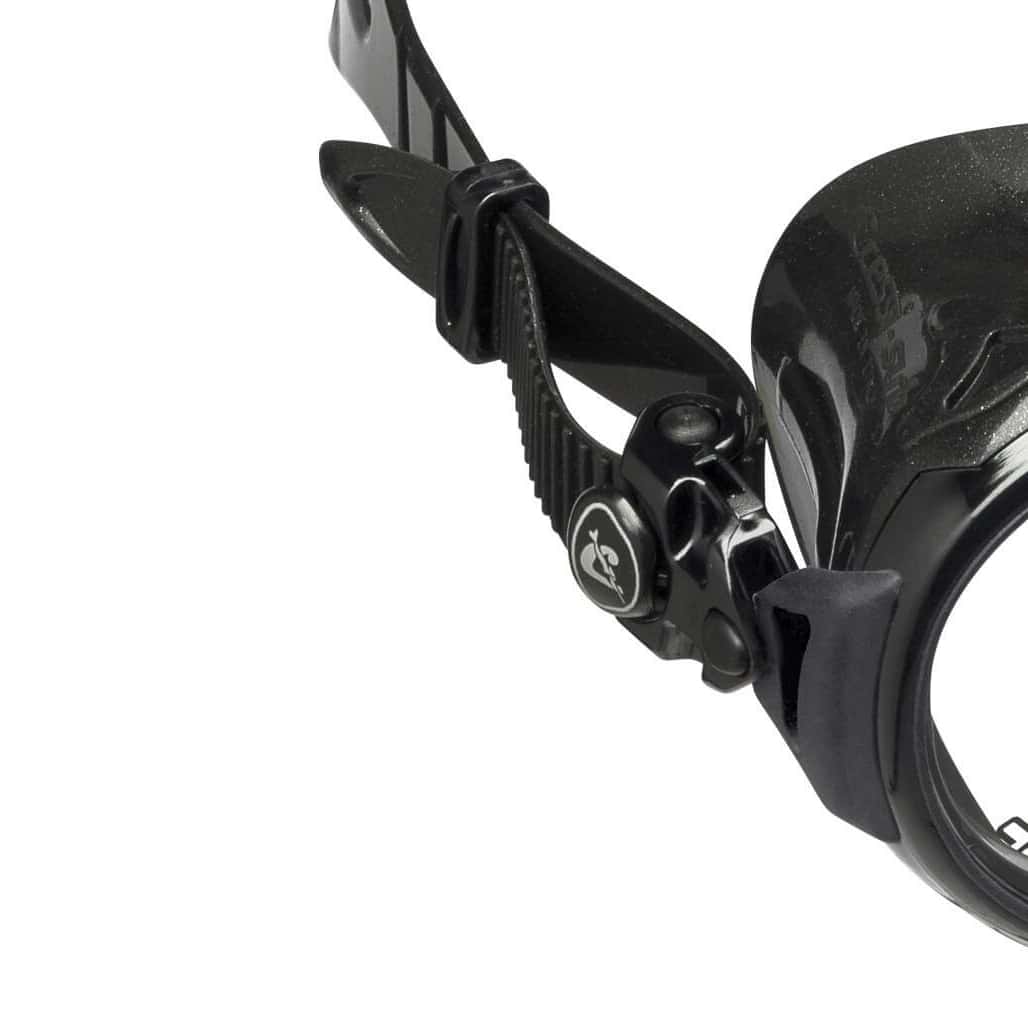 Cressi Air Crystal Dive Mask - Clear + Dark Skirt