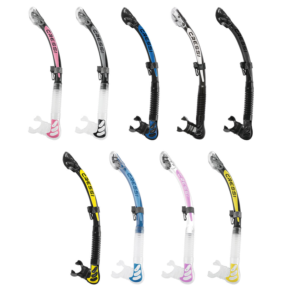 Cressi Alpha Ultra Dry Snorkel