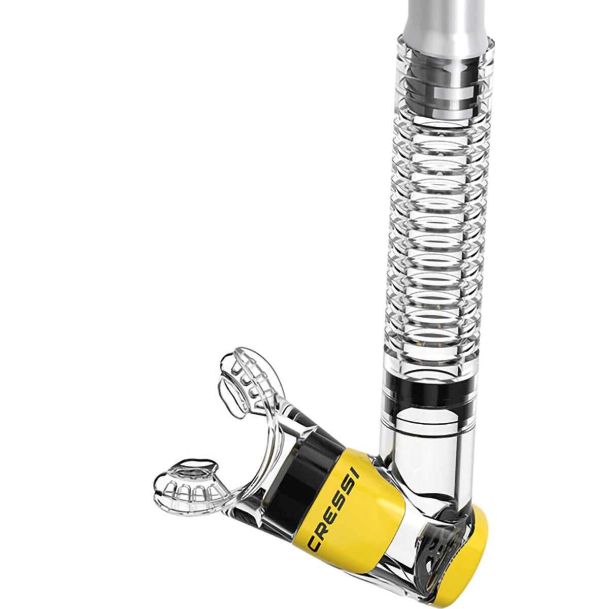 Cressi Corfu Snorkel - Self Draining Snorkel