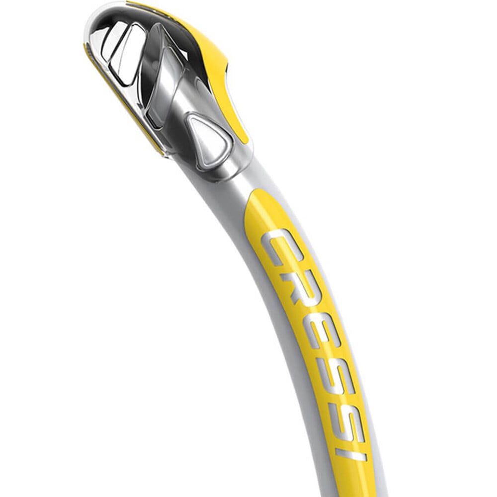 Cressi Corfu Snorkel - Self Draining Snorkel