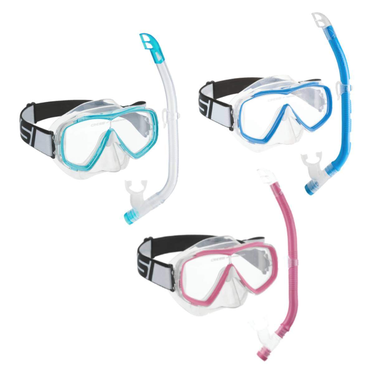 Cressi Estrella Junior Mask + Top Snorkel Combo Set
