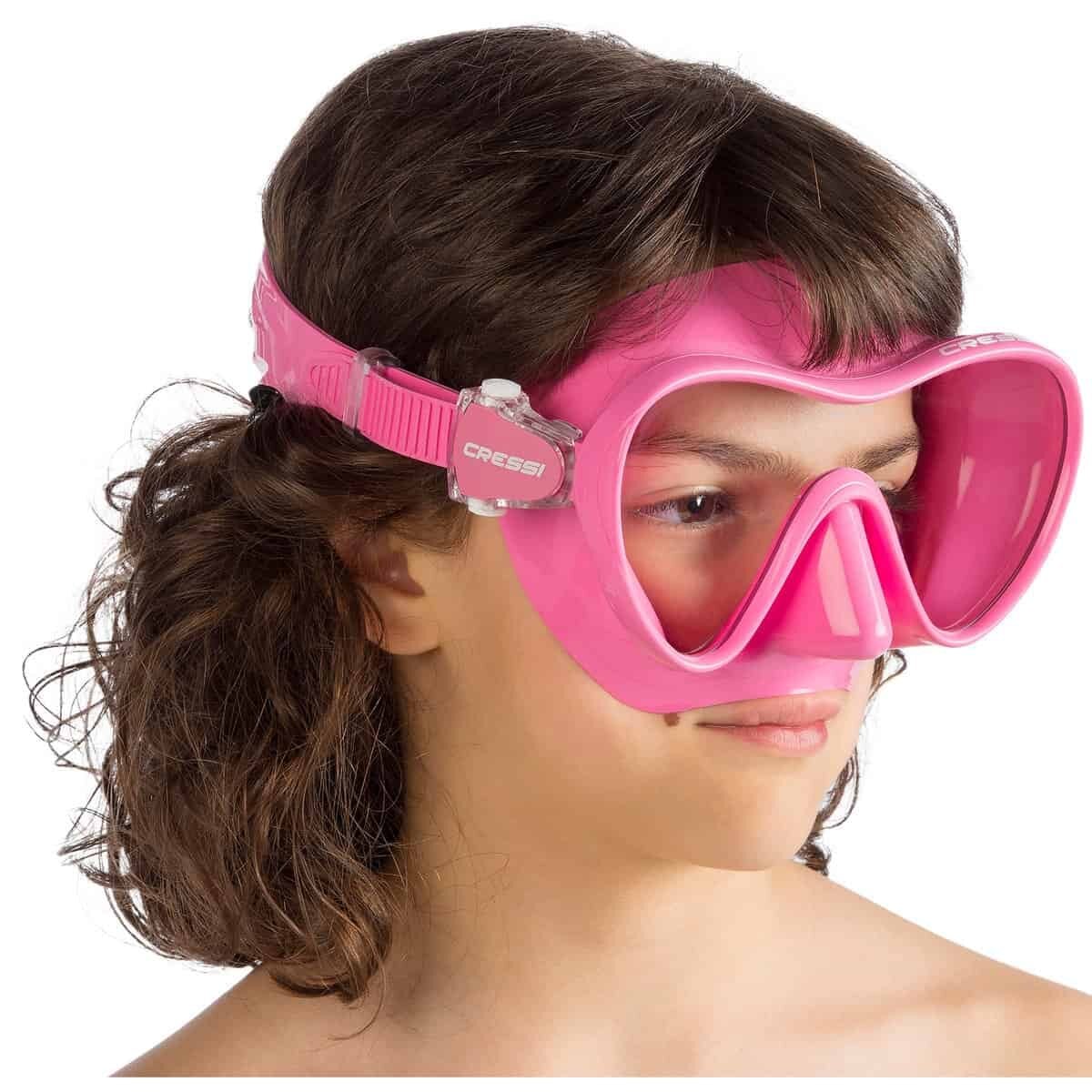 Cressi F1 Frameless Single Lens Diving Mask - All Colours