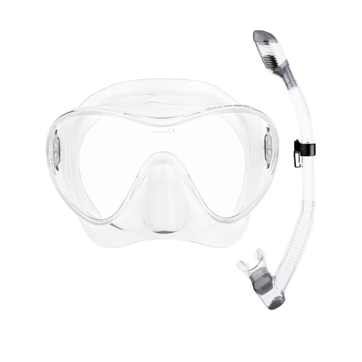 Cressi F1 Mask + Supernova Dry Snorkel Combo Set Cressi F1 Mask + Supernova Dry Snorkel Combo Set