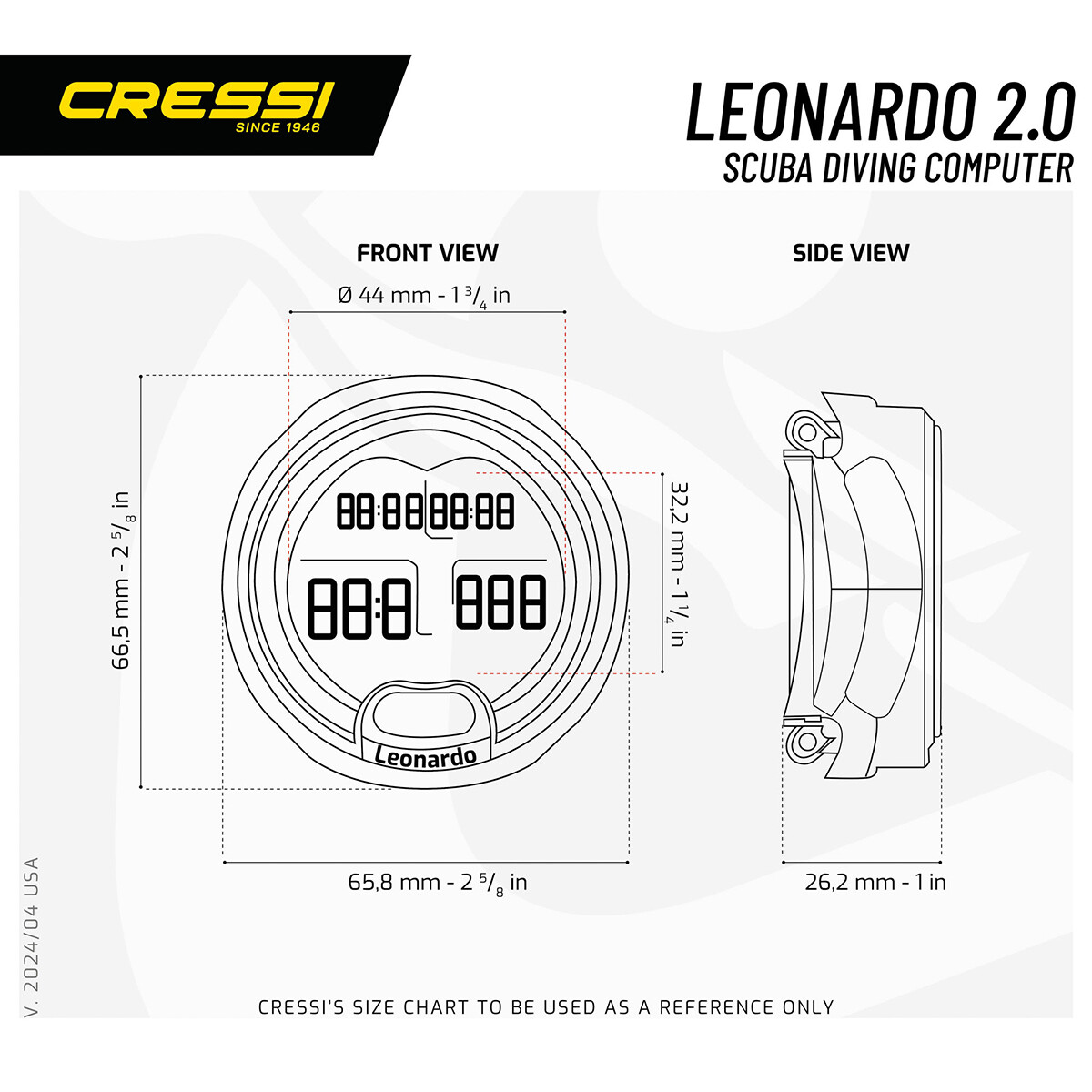 Cressi Leonardo 2.0 Dive Computer