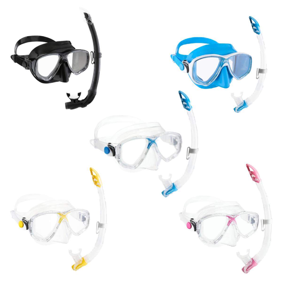 Cressi Marea + Gamma Snorkelling Set