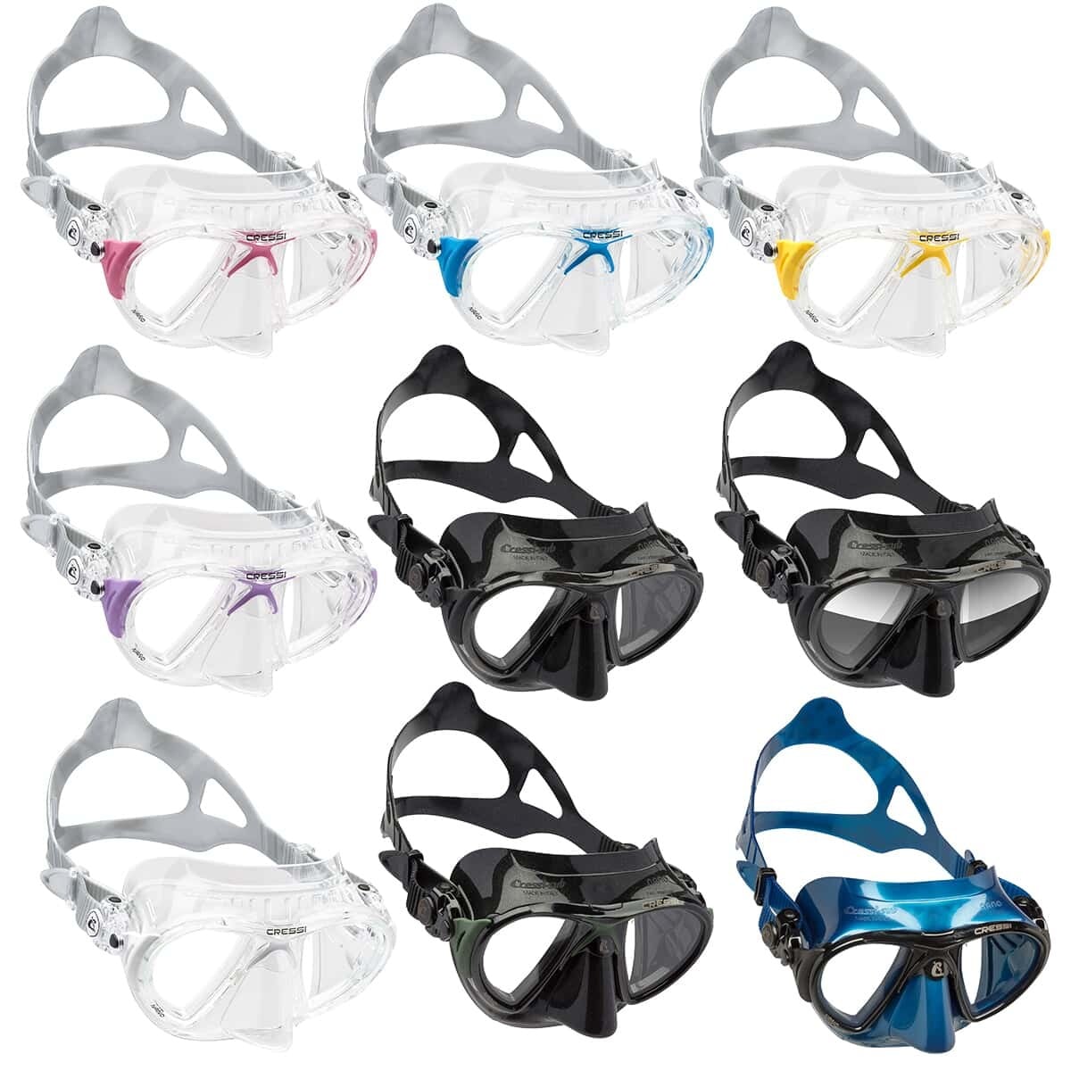 Cressi Nano Mask - Low Volume Freediving Mask
