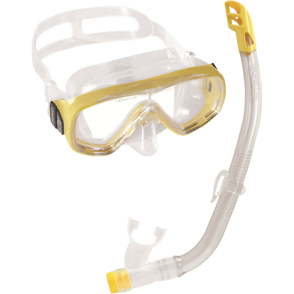 Cressi Ondina Jr + Top Kids Mask Snorkel Combo 7-13yrs