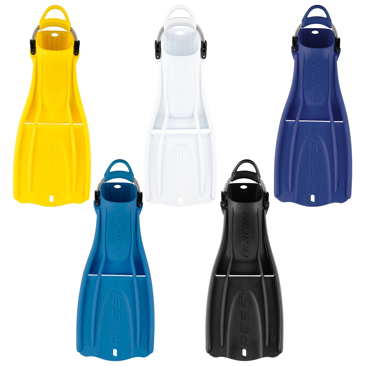 Cressi Origin LD Fins - Rubber Tech Diving Fins