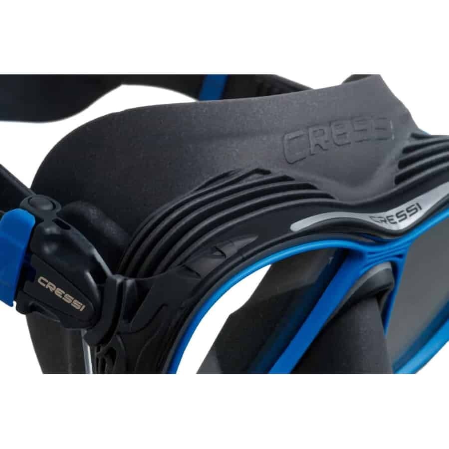 Cressi Quantum Anti Fog Dive Mask - Clear Skirt