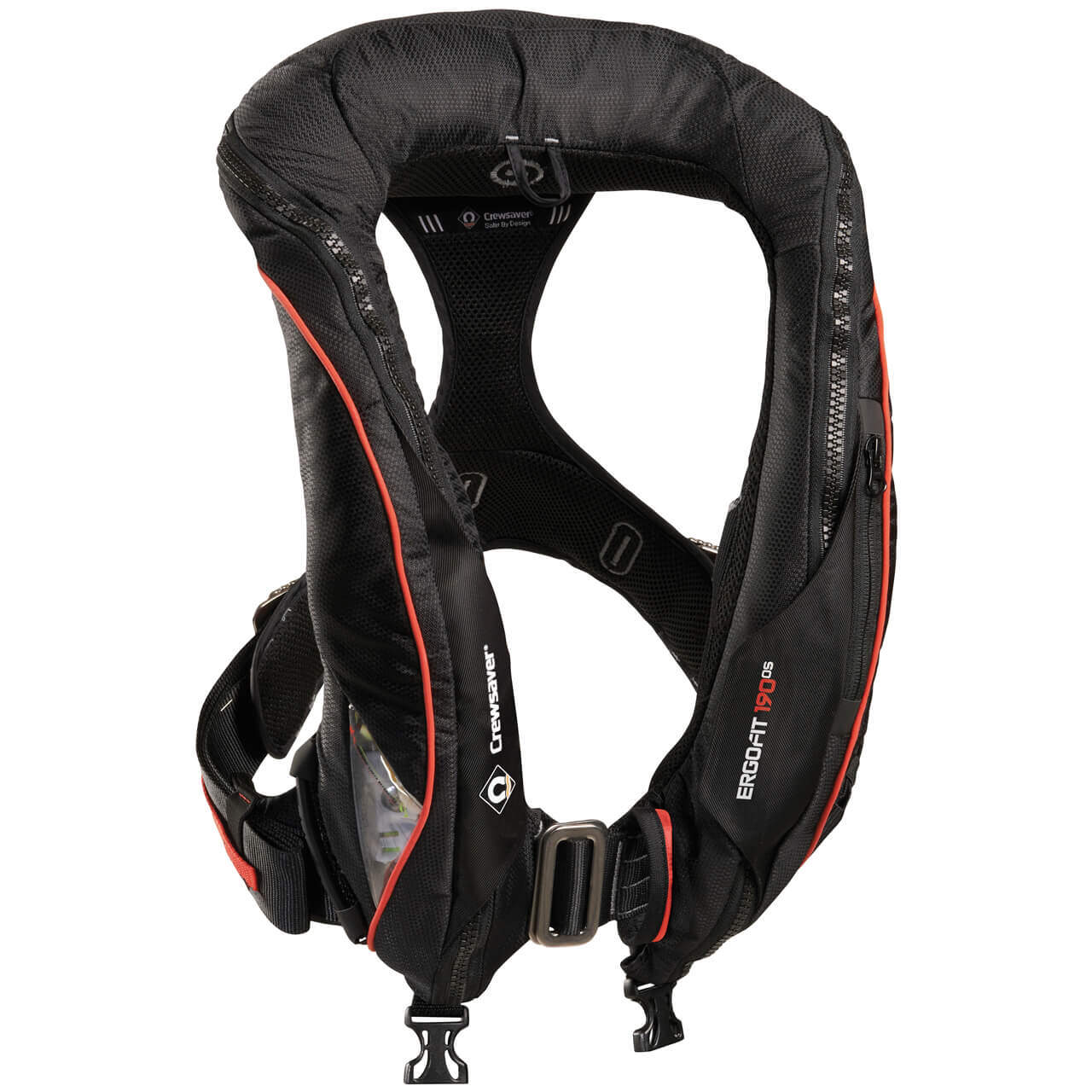 Crewsaver Ergofit 190N OS Automatic Hammar Lifejacket- Harness, Hood + Light