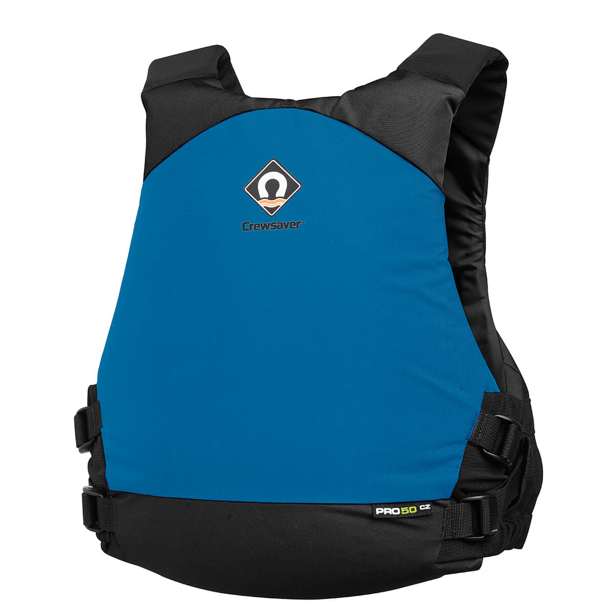 Crewsaver Pro 50N CZ Buoyancy Aid - Black White Centre Zip Adult