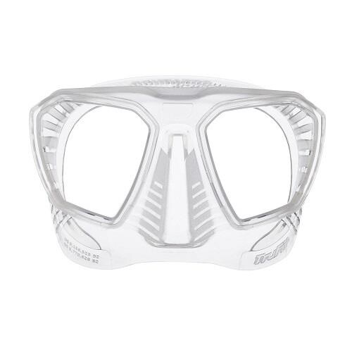 Scubapro D-Mask Dive Mask Skirt | Clear & Black