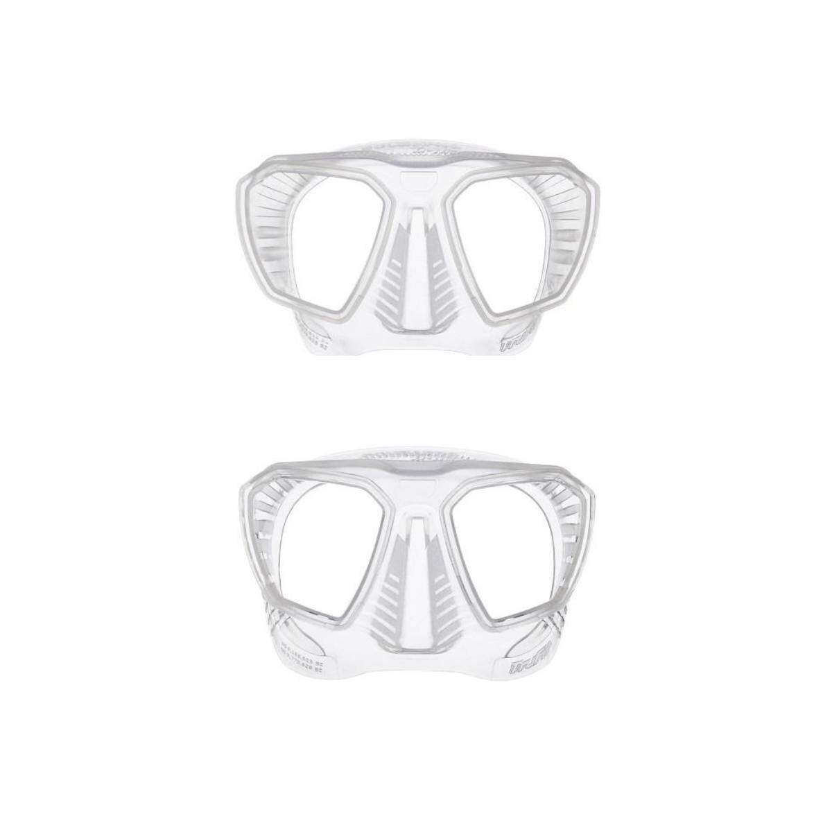 Scubapro D-Mask Dive Mask Skirt | Clear & Black
