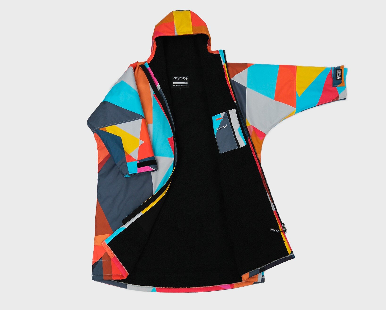 Dryrobe Advance Long Sleeve Changing Robe | Abstract