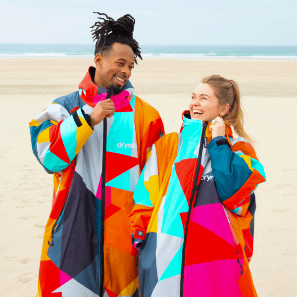 Dryrobe Advance Long Sleeve Changing Robe | Abstract