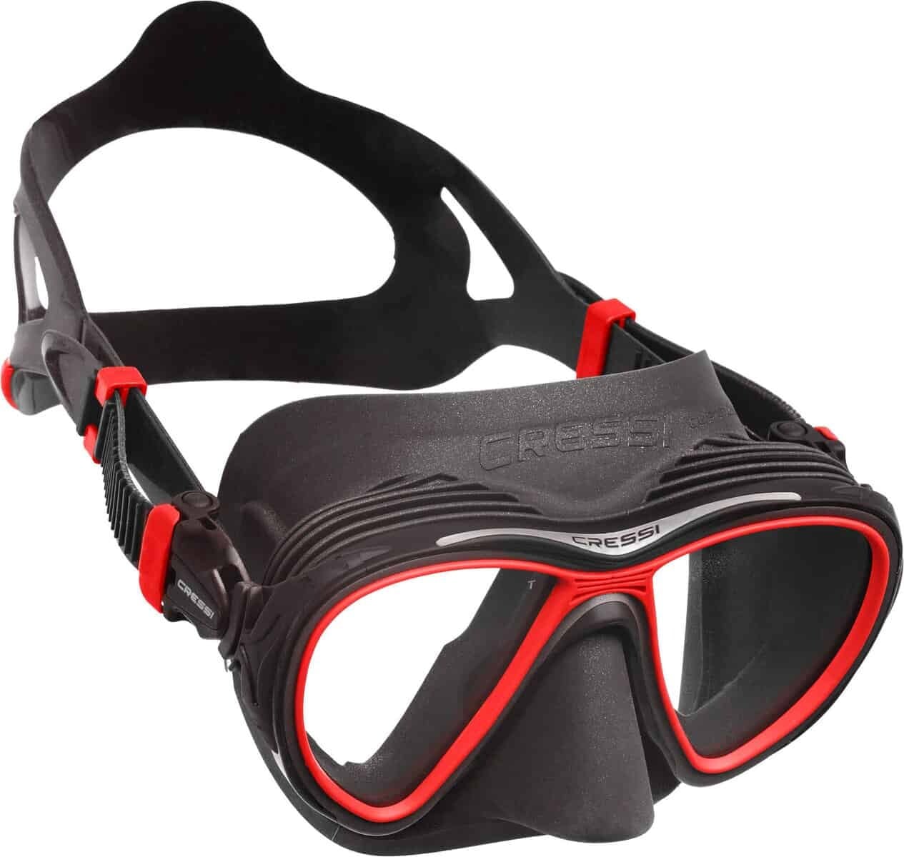 Cressi Quantum Anti Fog Dive Mask - Black Skirt Cressi Quantum Anti Fog Dive Mask - Black Skirt