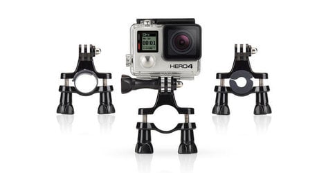 GoPro Handlebar; Seatpost; Pole Mount. For all GoPro Cameras