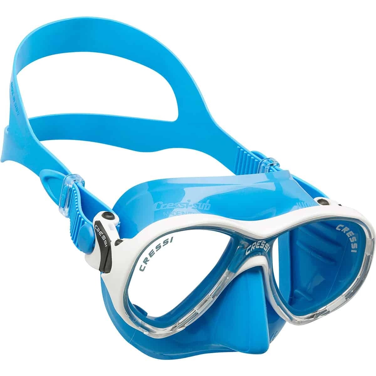 Cressi Marea Jr + Top - Kids Snorkel Combo Solid Colours Cressi Marea Jr + Top - Kids Snorkel Combo Solid Colours