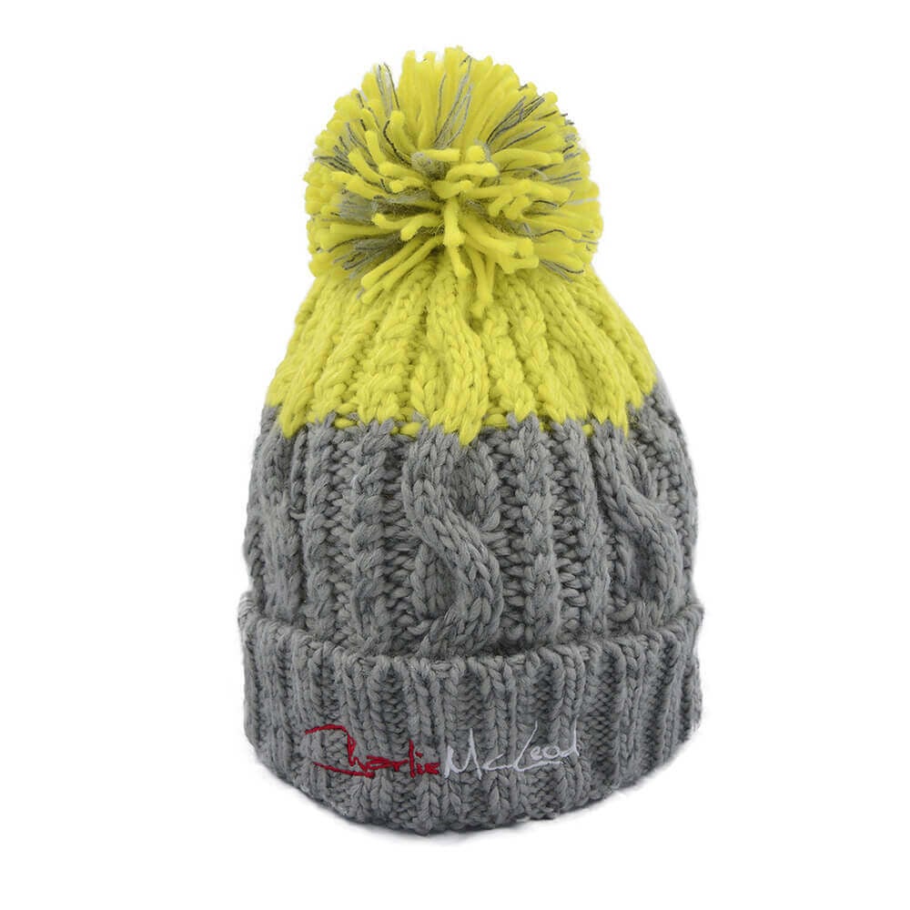 Charlie McLeod Chunky Knit Beanie Hat Charlie McLeod Chunky Knit Beanie Hat