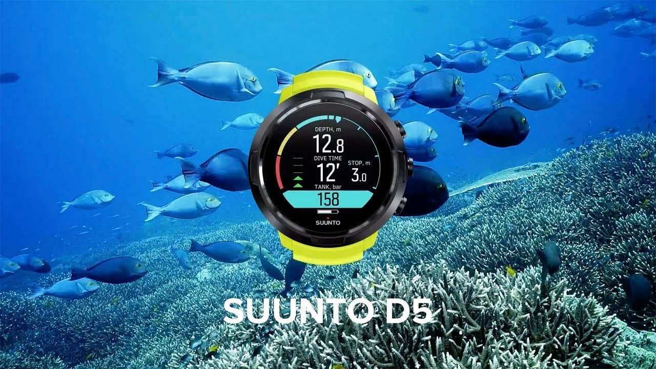 Suunto D5 Black Dive Computer + Tank Pod Bundle Suunto D5 Black Dive Computer + Tank Pod Bundle