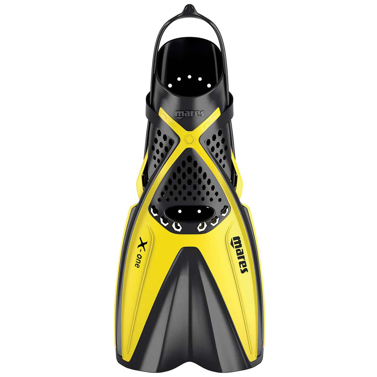 Mares X-One Adult Snorkelling Fins - Open Heel Adjustable Fin