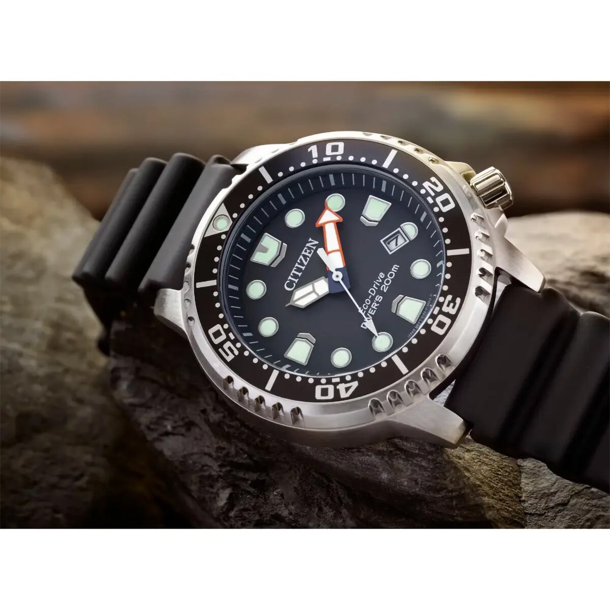 Citizen Mens Eco-Drive Professional Divers Watch - BN0150-28E