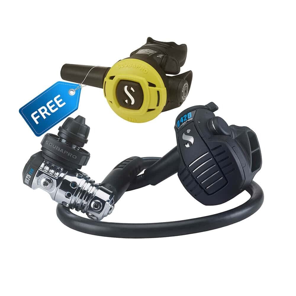 Scubapro MK25 EVO D420 + S270 Octopus Regulator Package