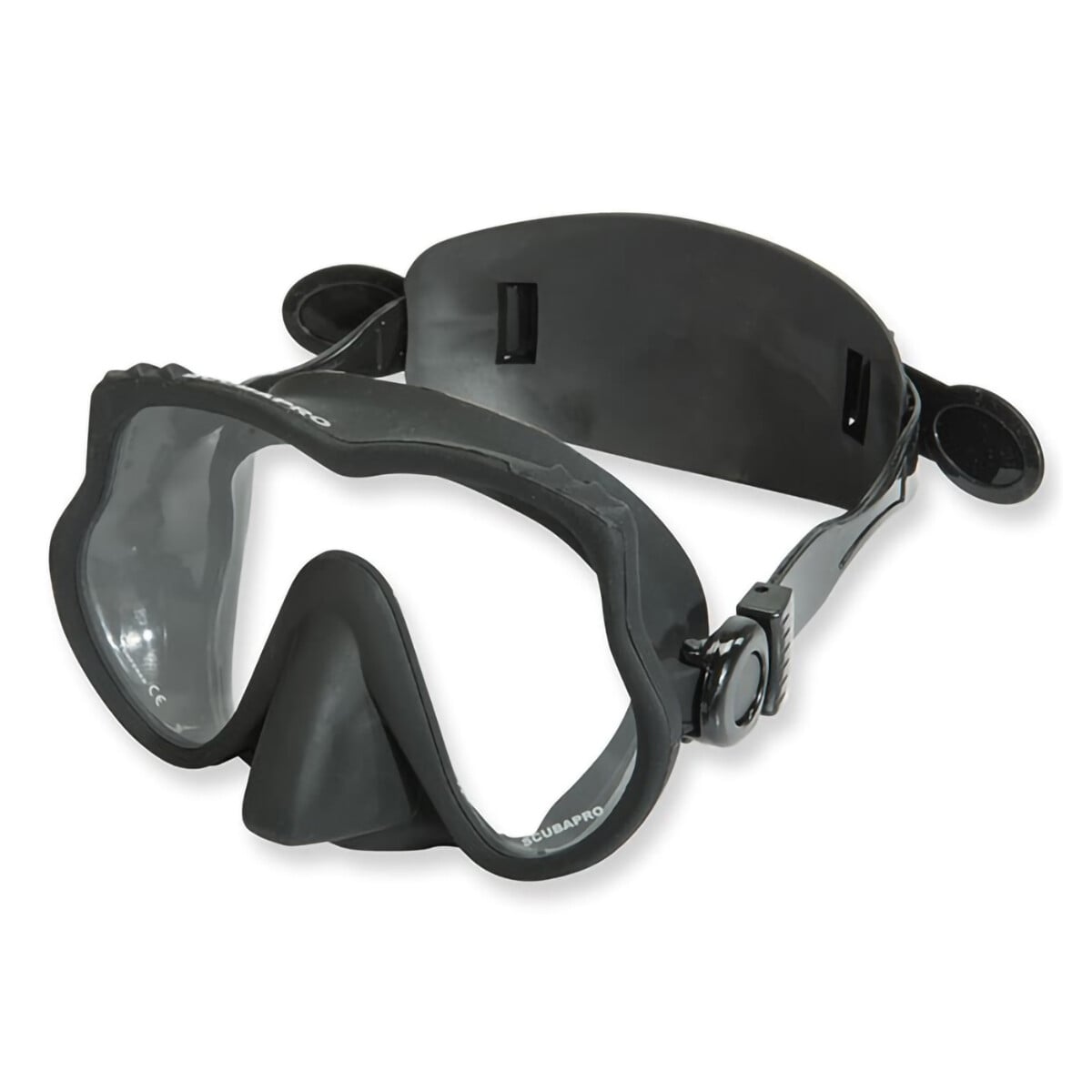Scubapro Devil Single Lens Diving Mask - Black