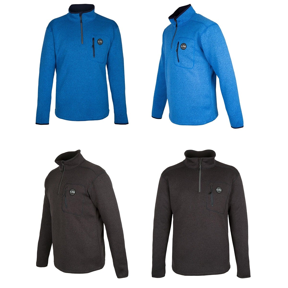 Gill Mens Knit Fleece - 1/4 Zip Fleece