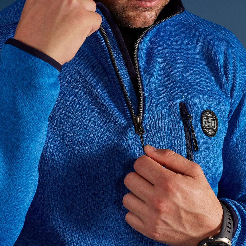Gill Mens Knit Fleece - 1/4 Zip Fleece