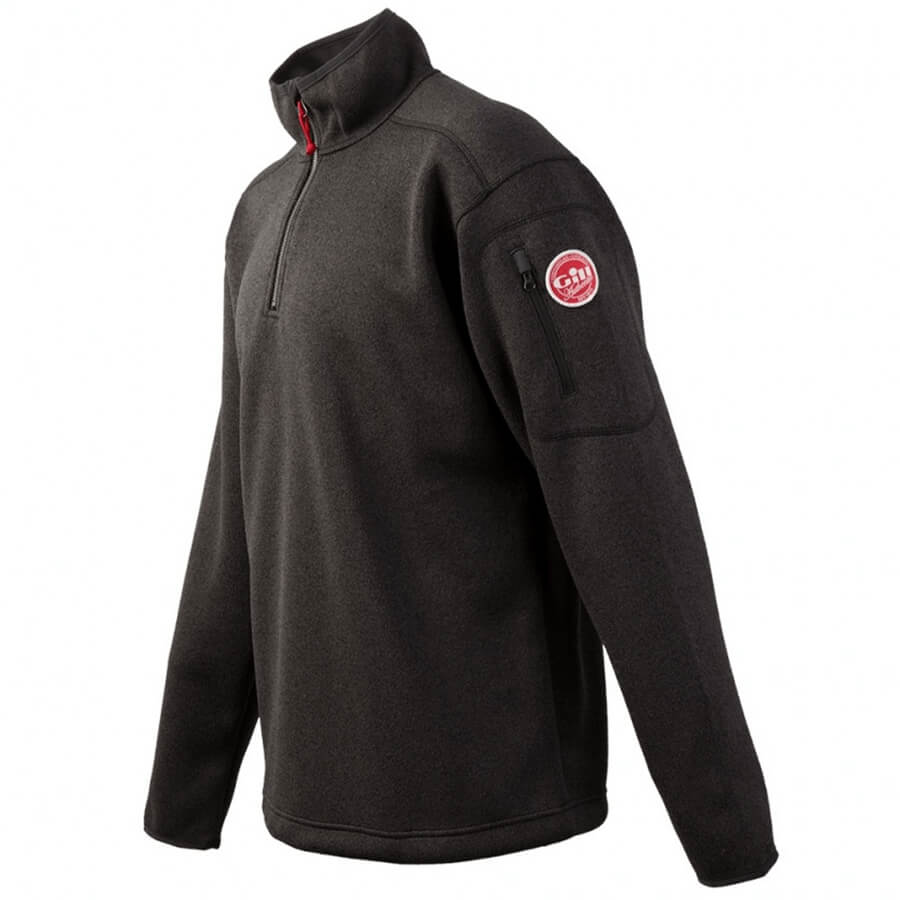 Gill Mens Knit Fleece - Graphite + Navy + Sailcloth + Silver Gill Mens Knit Fleece - Graphite + Navy + Sailcloth + Silver