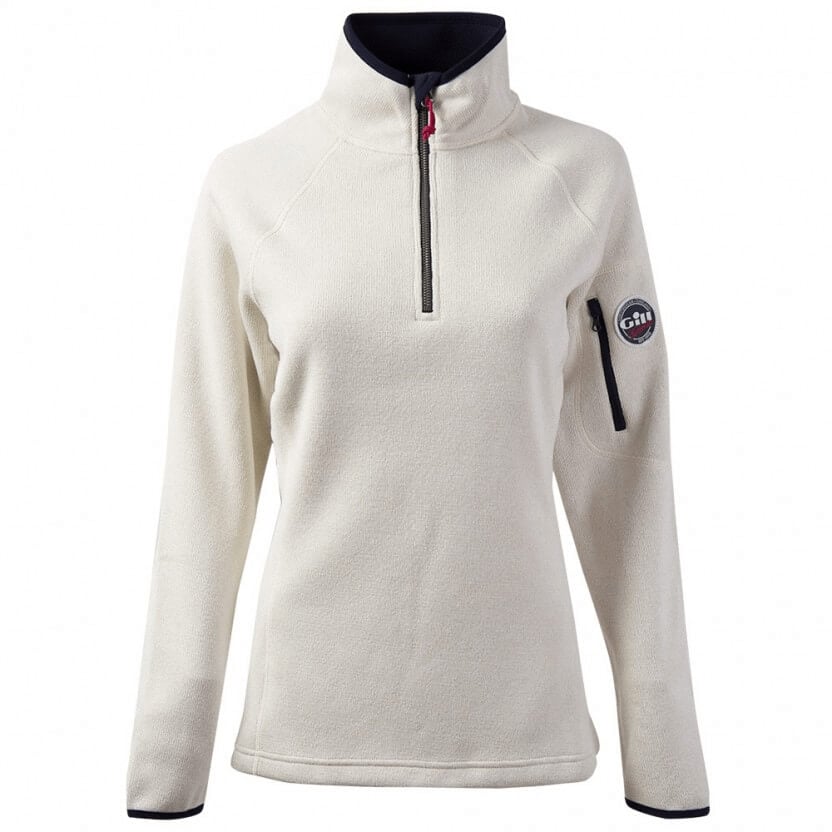 Gill Womens Knit Fleece Sailcloth | Blue Melange | Silver