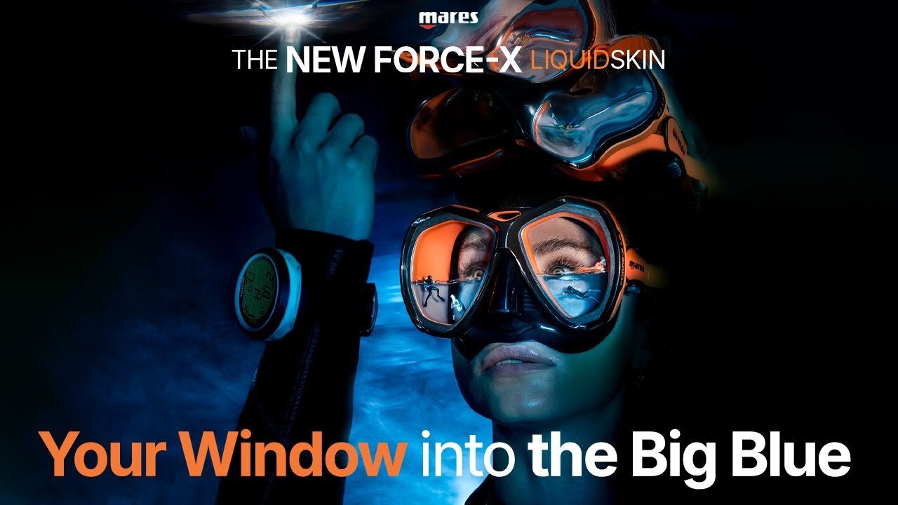Mares Force-X Liquid Skin Dive Mask