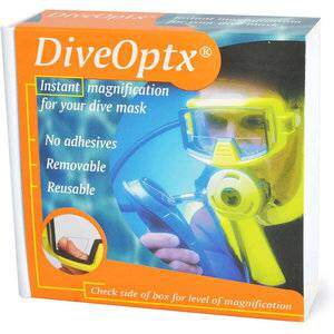 Hydrotac DiveOptx Stick On 4cm Magnifying Lenses For Diving Masks Hydrotac DiveOptx Stick On 4cm Magnifying Lenses For Diving Masks