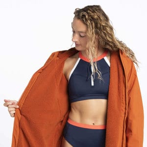 Fourth Element Tidal Robe - Ocean Positive Watersports Robe - Green
