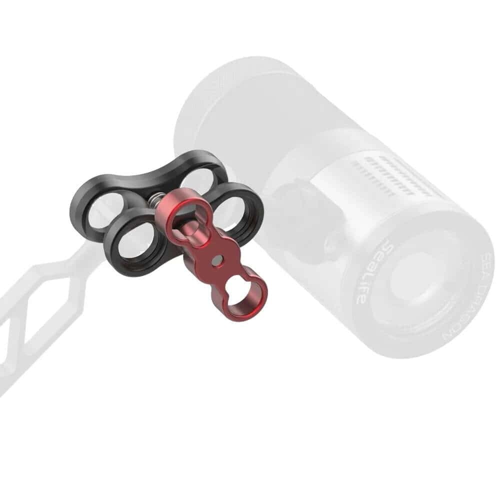 Sealife Flex-Connect 1" Ball Clamp For 2 1" Diameter Balls SL9907