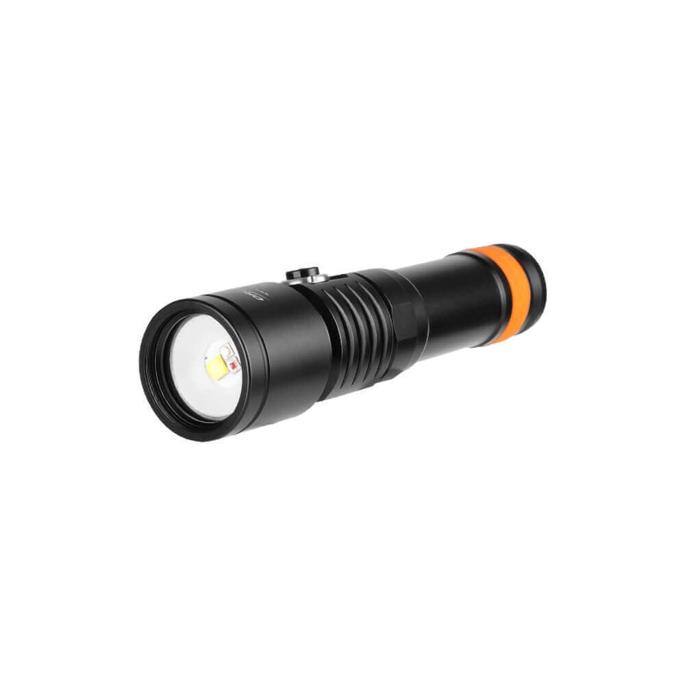 OrcaTorch D710V Video Light + ZJ17 Mini Base Bundle