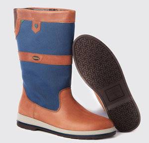 Dubarry Shamrock Sailing Boot - Navy/Brown + Gore-Tex