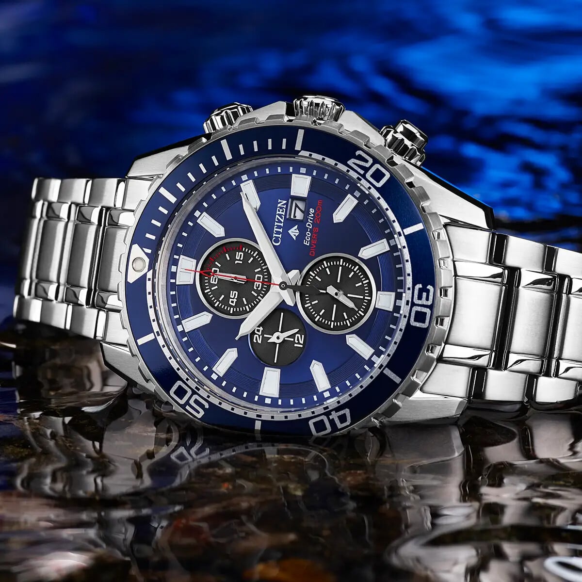 Citizen Stainless Steel Divers Watch CA0710-82L