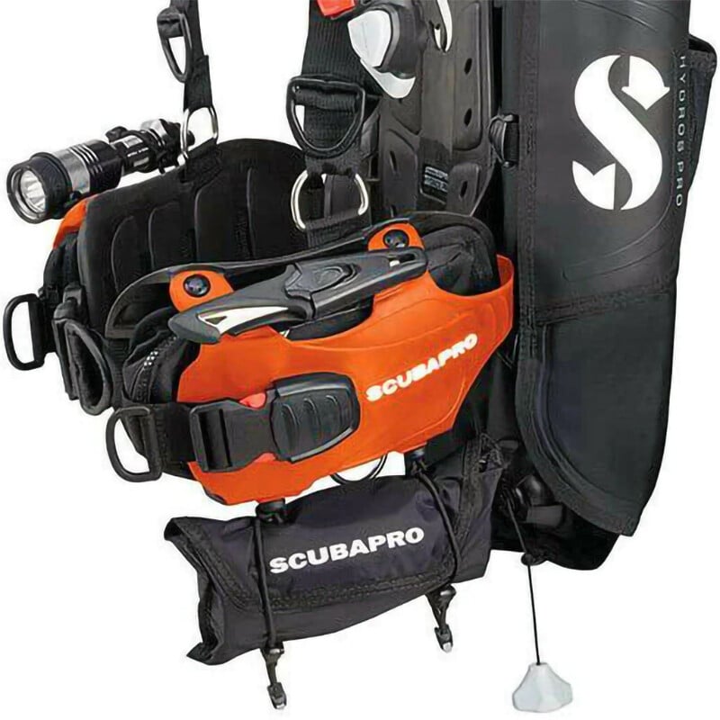 Scubapro Hydros Pro + Hydros X - Mini D-Ring Mounting Plate